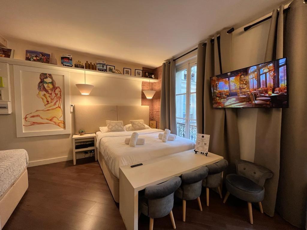 Studio Pompidou - Rue Des Temples 3 Places Apartment Paris Exterior foto